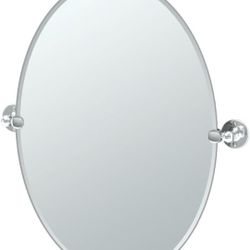 Wall Mounted Oval Mirror