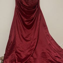 Formal Strapless Dress Sz.18