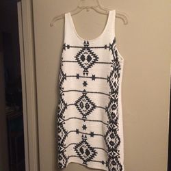 Black and white dress