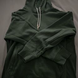 All in motion S adult green hoodie