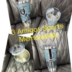 LAS VEGAS RAIDERS 32oz HELMET TUMBLER