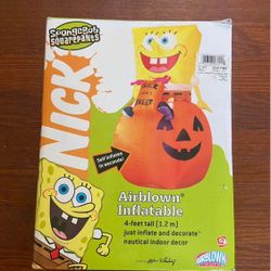 Sponge Bob Halloween Inflatable