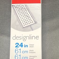 Stainless Steel Shower Drain 24” Brand New 