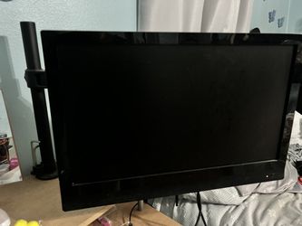 Flat Screen Monitor with Adjustable Arm Mount – Fully Functional, Great Condition