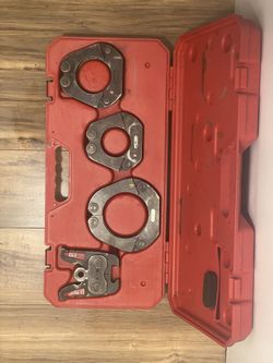 Milwaukee force logic 2 1/2-4’ copper press rings