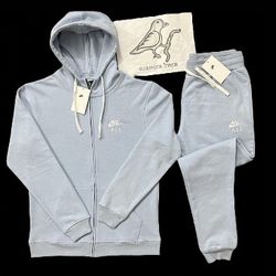 Baby Blue Track Suit 