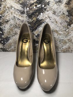 G by Guess Patent Leather Platform Stiletto Heels Women's Size 8.5