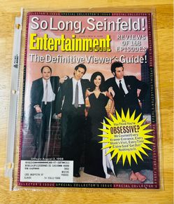 Entertainment Weekly collectors issue Seinfeld May 1998