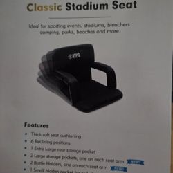Stadium. Chairs.