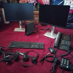 Dell P2222h Monitors And Call Center Type Equipment 