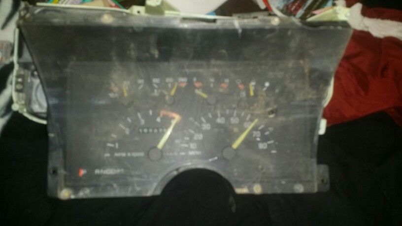 Chevy Guage clusters