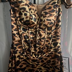 Women’s Cheetah Print Dress