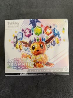 Pokemon Prismatic Evolutions ETB