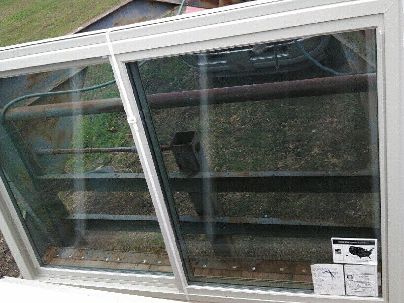 Alside window model 8002 2-lite slider