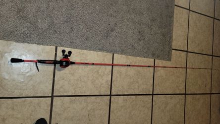 Lews Red Baitcasting Rod and Reel Combo