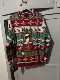 Men’s Christmas Holiday Sweater Size Xl