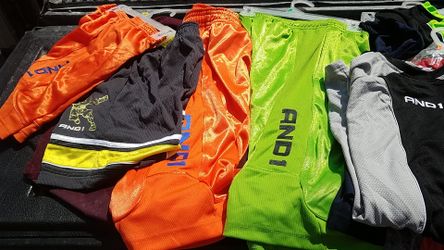 And 1...summer shorts,shirts,etc