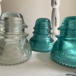 Antique Glass Insulators 