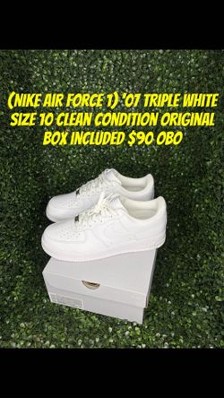 (Nike Air Force 1) “’07 Triple White”