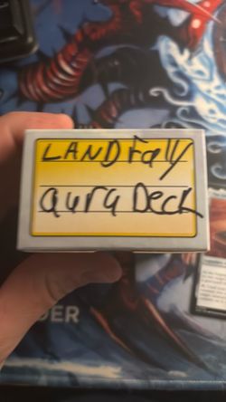 MTG Landfall Aura Commander Deck
