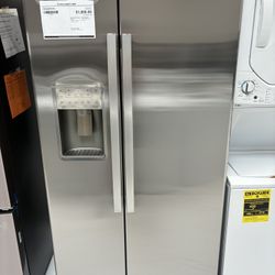 GE Profile PZS22MYKFS 21.9 cu. ft. counter-depth side-by-side refrigerator