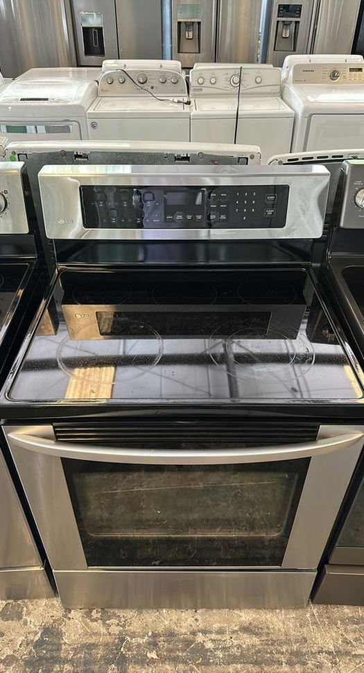 LG Stainless Electric Range SmoothTop
