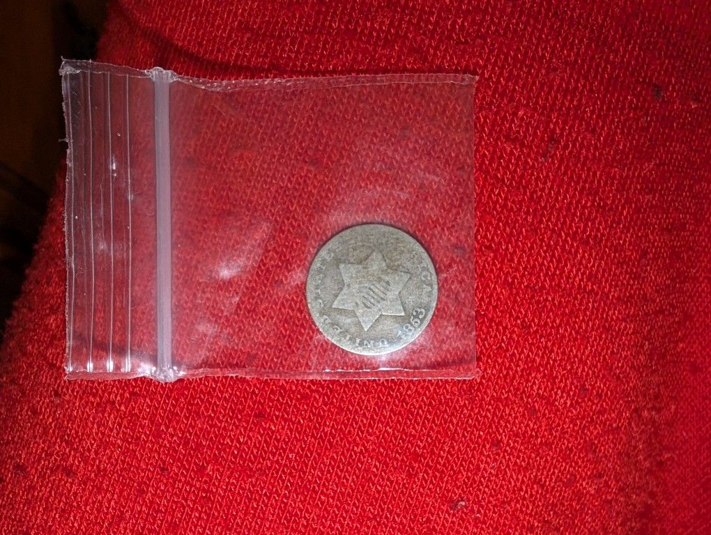 1863 3 Cent Piece