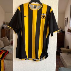 Nike AEK Athens home shirt from the 2002-2004