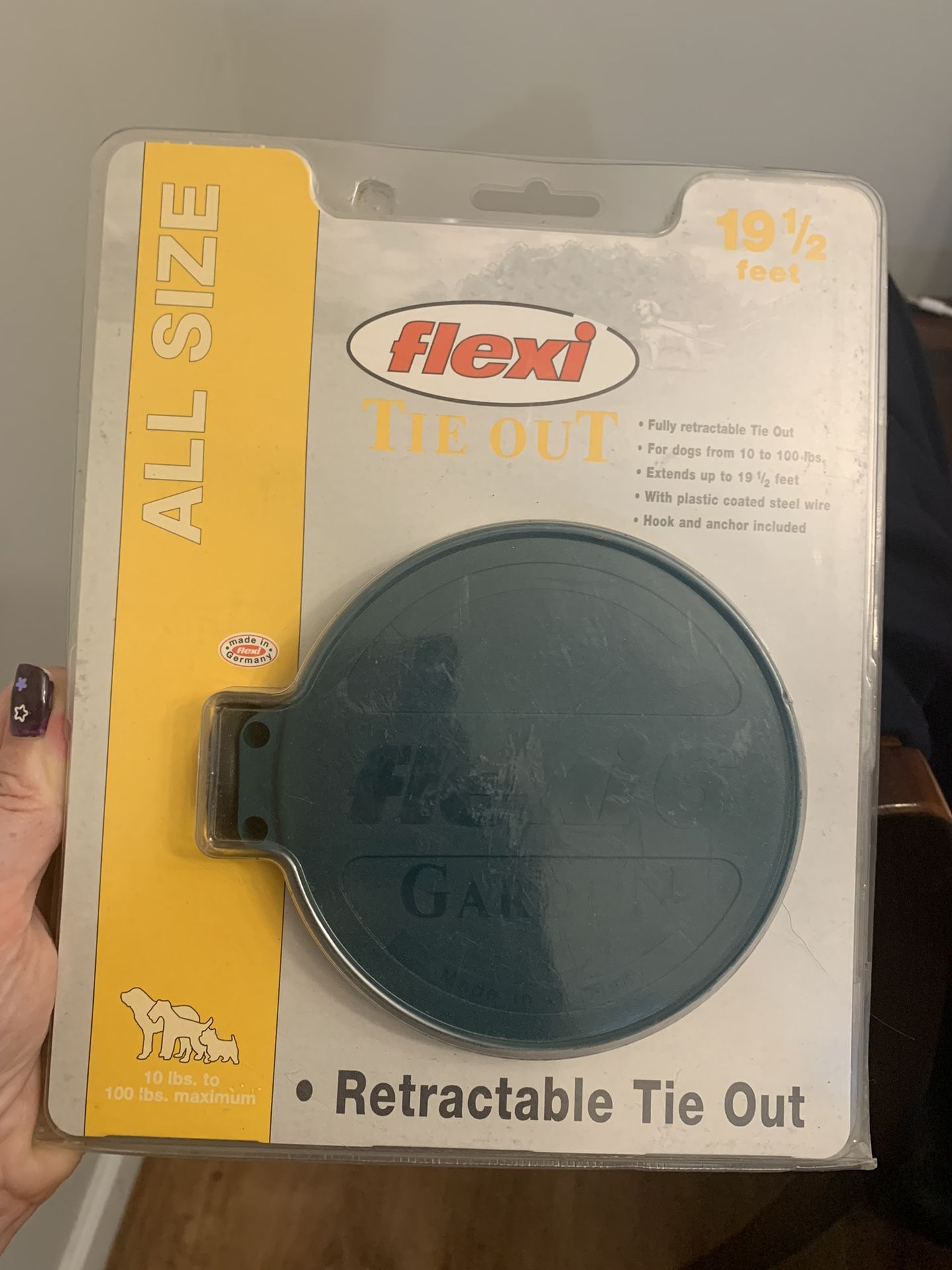 Flexi Dog Tie Out 