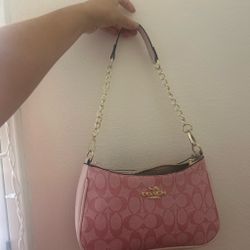 Pink Coach purse