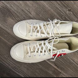 Size 9 Comme De Garçon Converse