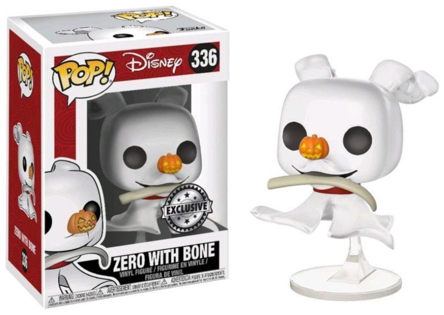Funko POP! Disney Zero with Bone 336 BoxLunch Exclusive NEW