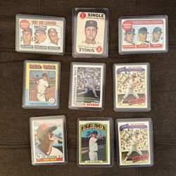 Carl Yaz Baseball Cards 70s