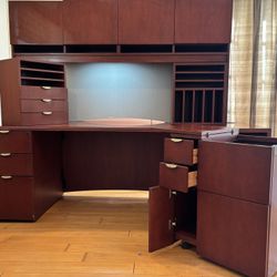 KRUG Desk   $990.  Price  Reduced !!!$990’!! Steal.  Great Desk AND matching File Cabinet And Bookshelf  $990!!.  Steal It. 