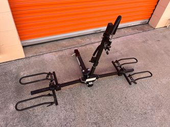 2 Bike Hitch Mount Bike Rack – Adjustable Folding Carrier