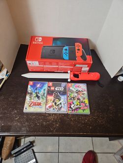 Nintendo Switch 3 Game Bundle 