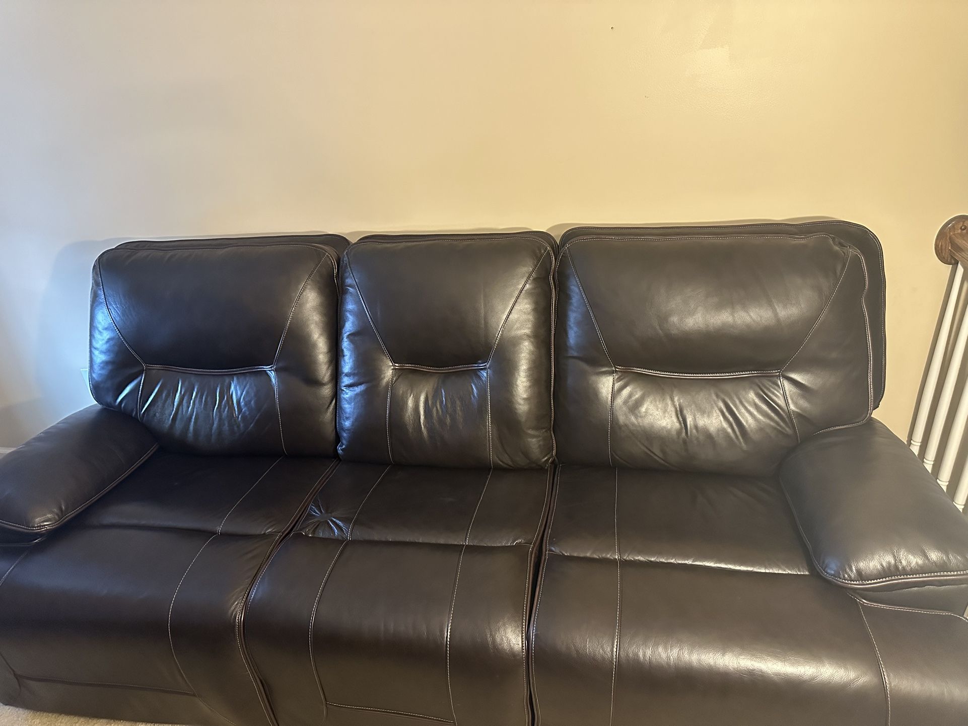 Reclining Leather couch