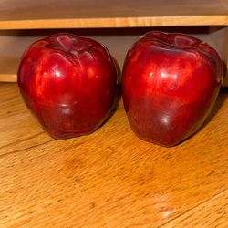 Blown Glass Apples, Very Rare