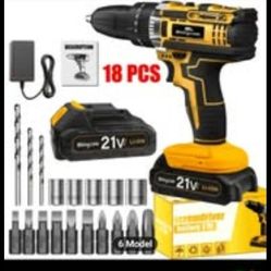 Cordless hand drill