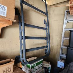 2007 FJ ROOF RACK AND STOCK FJ WHEELS WITH 33X10.5 TIRES