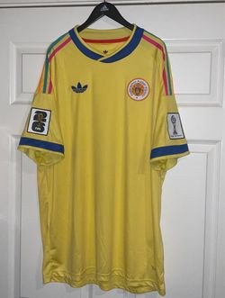 Curacao FIFA World Cup 2026 Soccer Yellow Away Jersey Adidas Adult men’s XXXL Jersey With FIFA Patches New with tags
