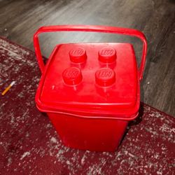 Vintage Lego Storage Box Bucket
