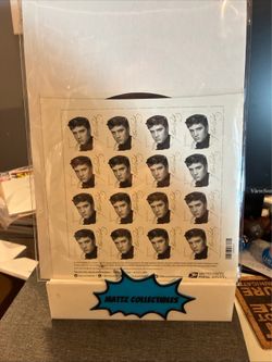 Elvis Presley Forever Stamps Sheet – Limited Edition Collector’s Item