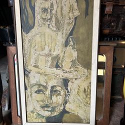 Batik Art By Lou Wilson 1970s To The 80s  48 By 25 You Can Find Her History On Line 