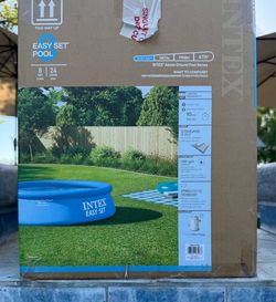 Intex 8’x24” w/pump