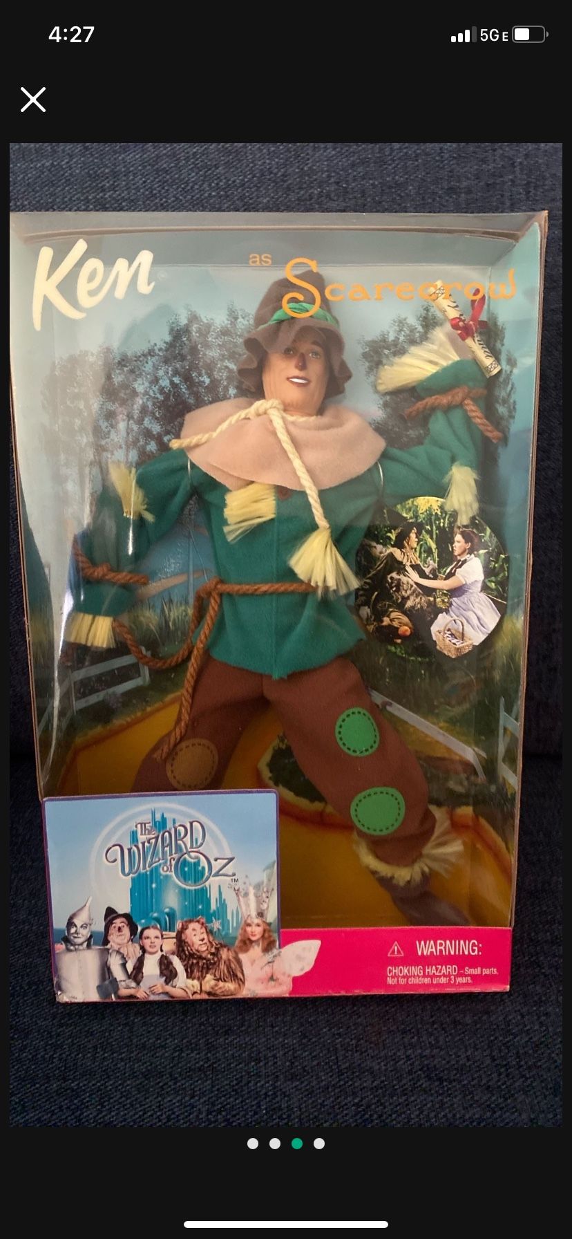 Ken As Scarecrow - Wizard Of Oz Collection