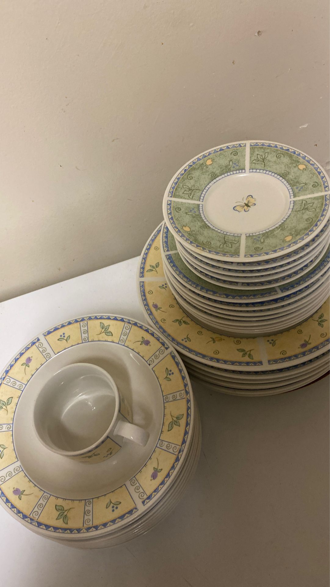 Plate set