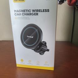 Lamicall Magnetic Wireless Car Charger 15W - Captain's High-Tech Treasure!"