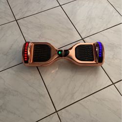 Bluetooth Music Playing Rose Gold Hoverboard 