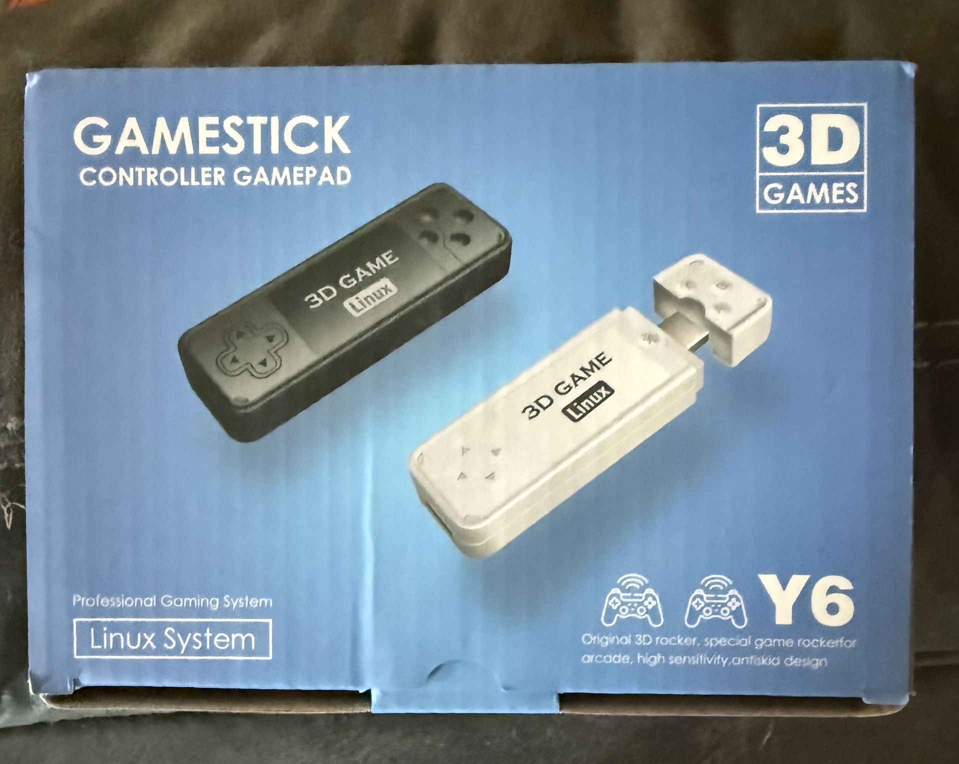 Y6 Video Game Console has 10459 Games on it 64GB 4K HDMI 3D Game Stick & Controllers Brand NEW!! $50 pickup Inman SC or can ship! Has PlayStation, mam